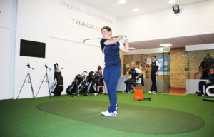 A typical indoor fitting studio.